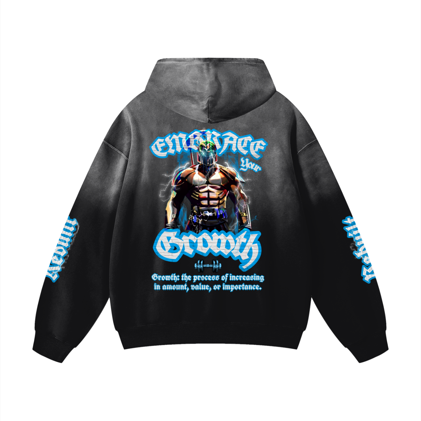 E.Y.G | Heavyweight Sunfade Oversized Hoodie