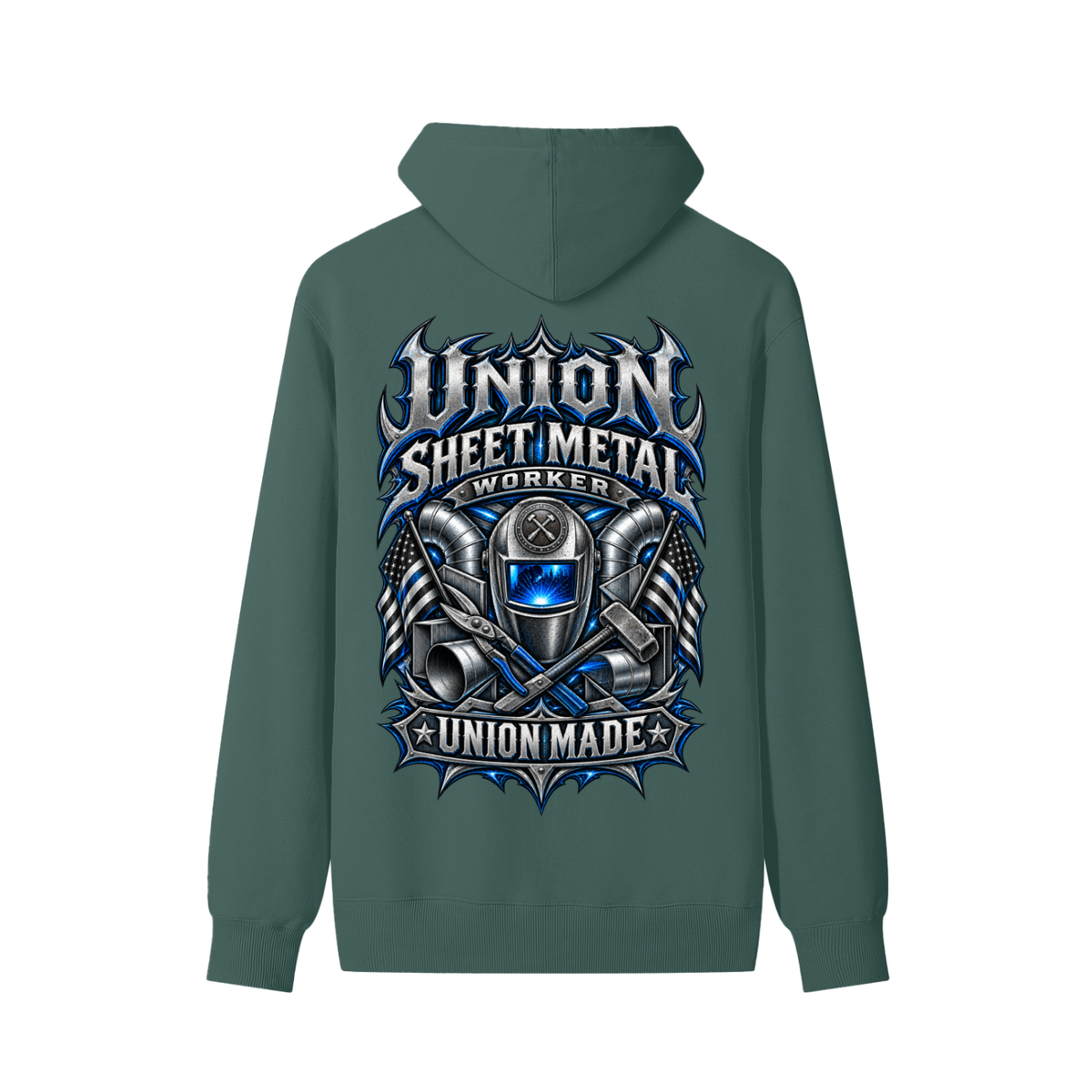 Union Sheet Metal Worker | Classic Unisex Cotton Hoodie