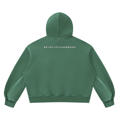Rebuilt | Unisex Vintage Wash Boxy Fleece Hoodie