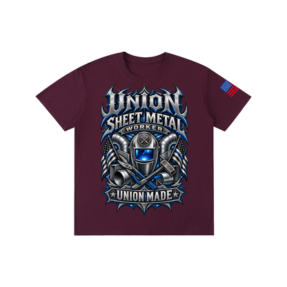 Union Sheet Metal Worker | Pure Cotton Unisex T-Shirt