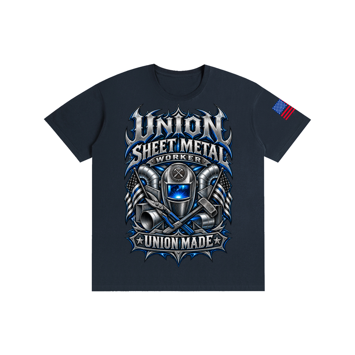 Union Sheet Metal Worker | Pure Cotton Unisex T-Shirt