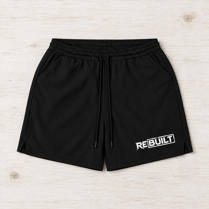 Rebuilt | Men's Pocketed Compression-Lined Performance Shorts