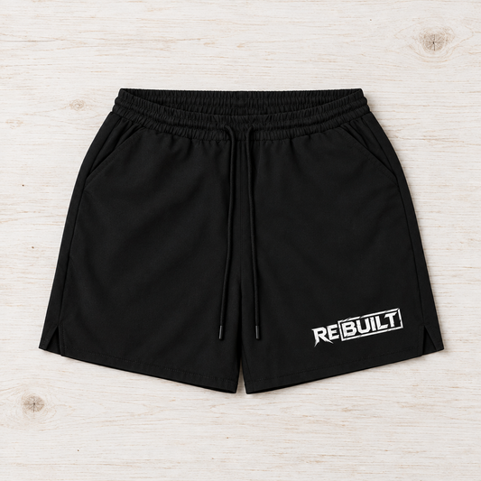 Rebuilt | Men's Pocketed Compression-Lined Performance Shorts