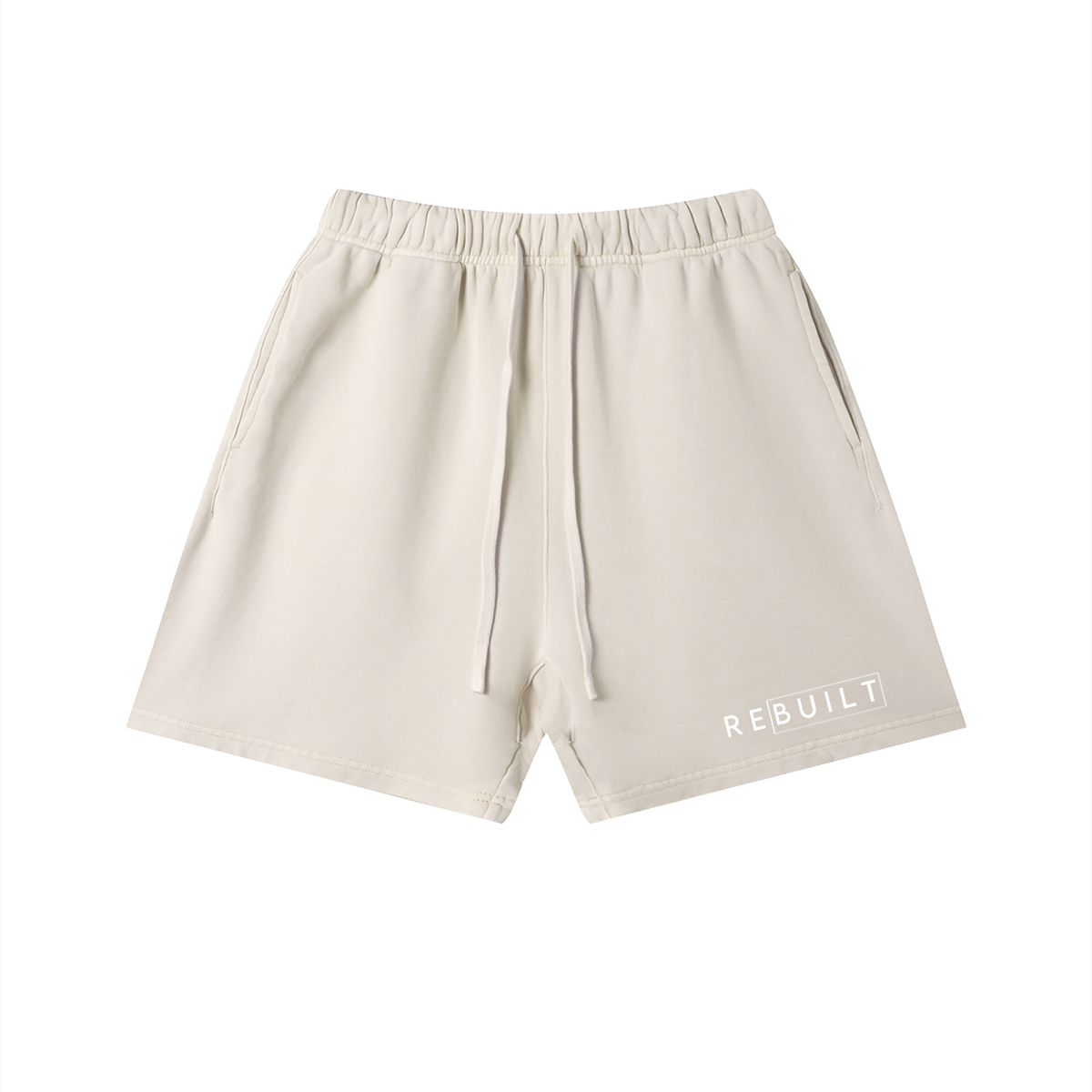 ReBuilt | Unisex Vintage Wash Cotton Shorts