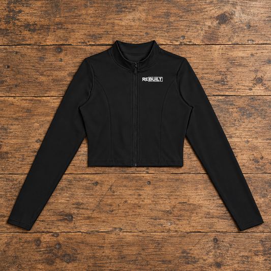 Rebuilt | Women’s Crop Yoga Sports Jacket