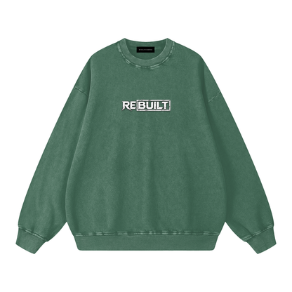 Rebuilt | Fall | Snow Washed Oversized Sweatshirt