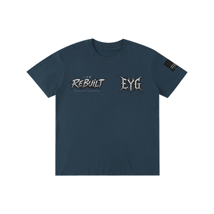 Rebuilt | EYG | Flag | Pure Cotton Unisex T-Shirt