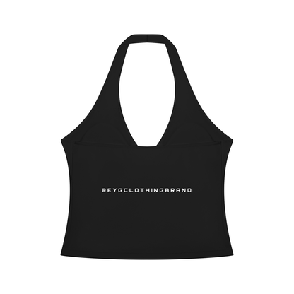 Rebuilt | Women’s | Ruched Halter Yoga Tank Top