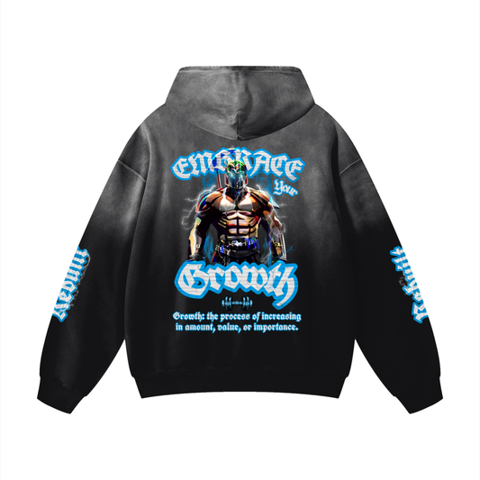 E.Y.G | Heavyweight Sunfade Oversized Hoodie