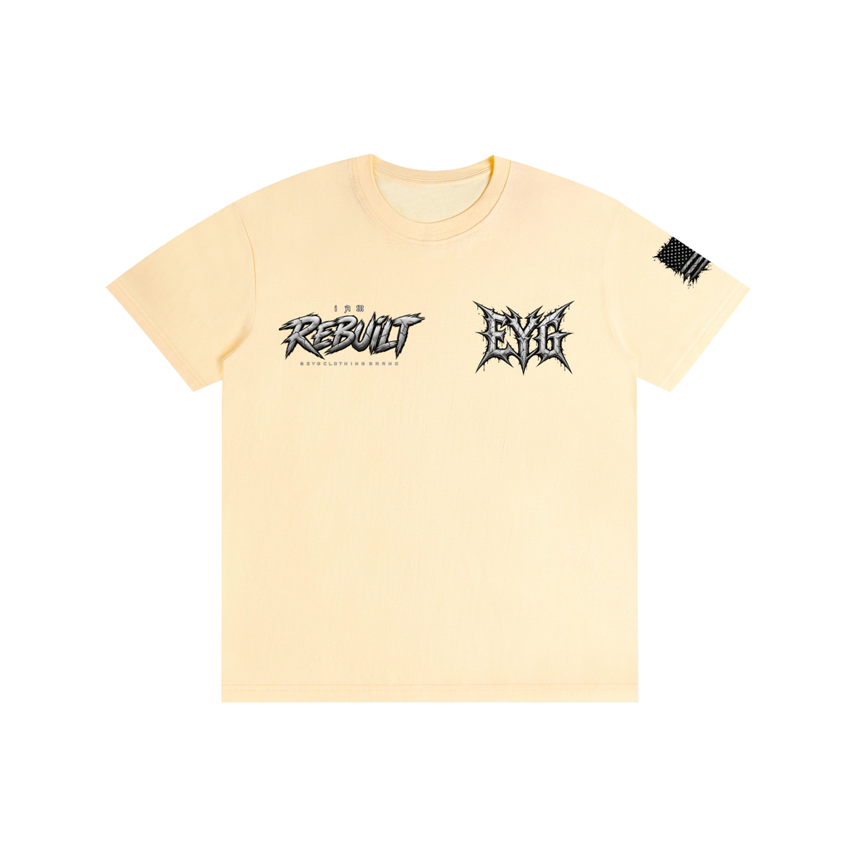 Rebuilt | EYG | Flag | Pure Cotton Unisex T-Shirt