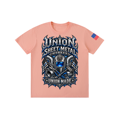 Union Sheet Metal Worker | Pure Cotton Unisex T-Shirt