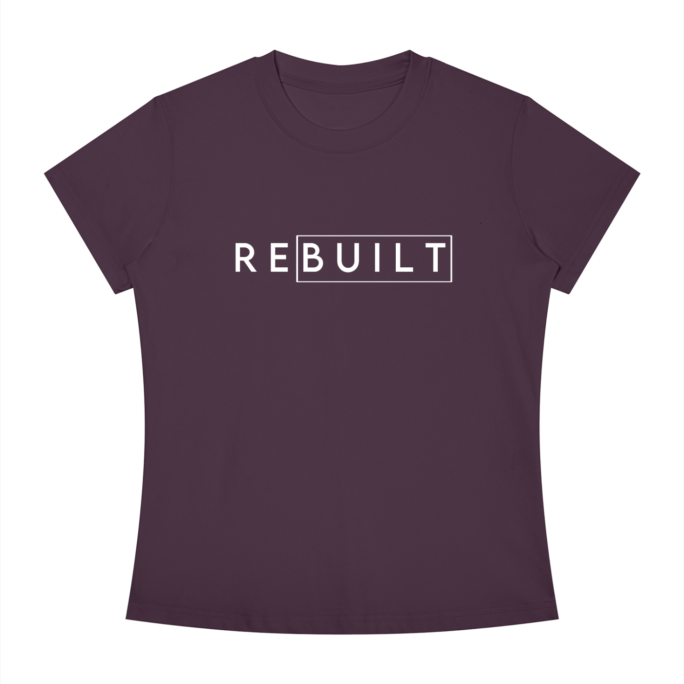 ReBuilt | Women's Slim Fit Crewneck T-Shirt