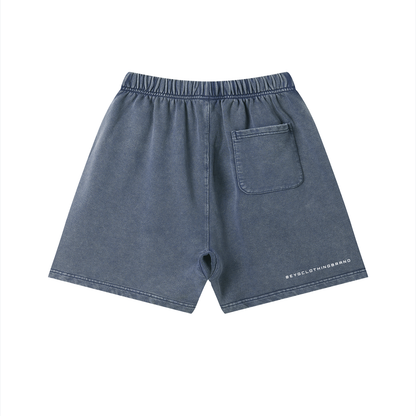 ReBuilt | Unisex Vintage Wash Cotton Shorts