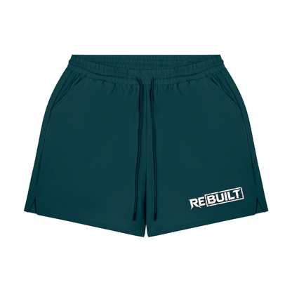 Rebuilt | Men's Pocketed Compression-Lined Performance Shorts