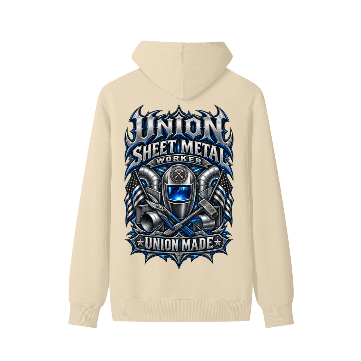 Union Sheet Metal Worker | Classic Unisex Cotton Hoodie