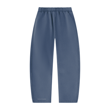 Rebuilt | Unisex Vintage Wash Barrel Leg Fleece Sweatpants