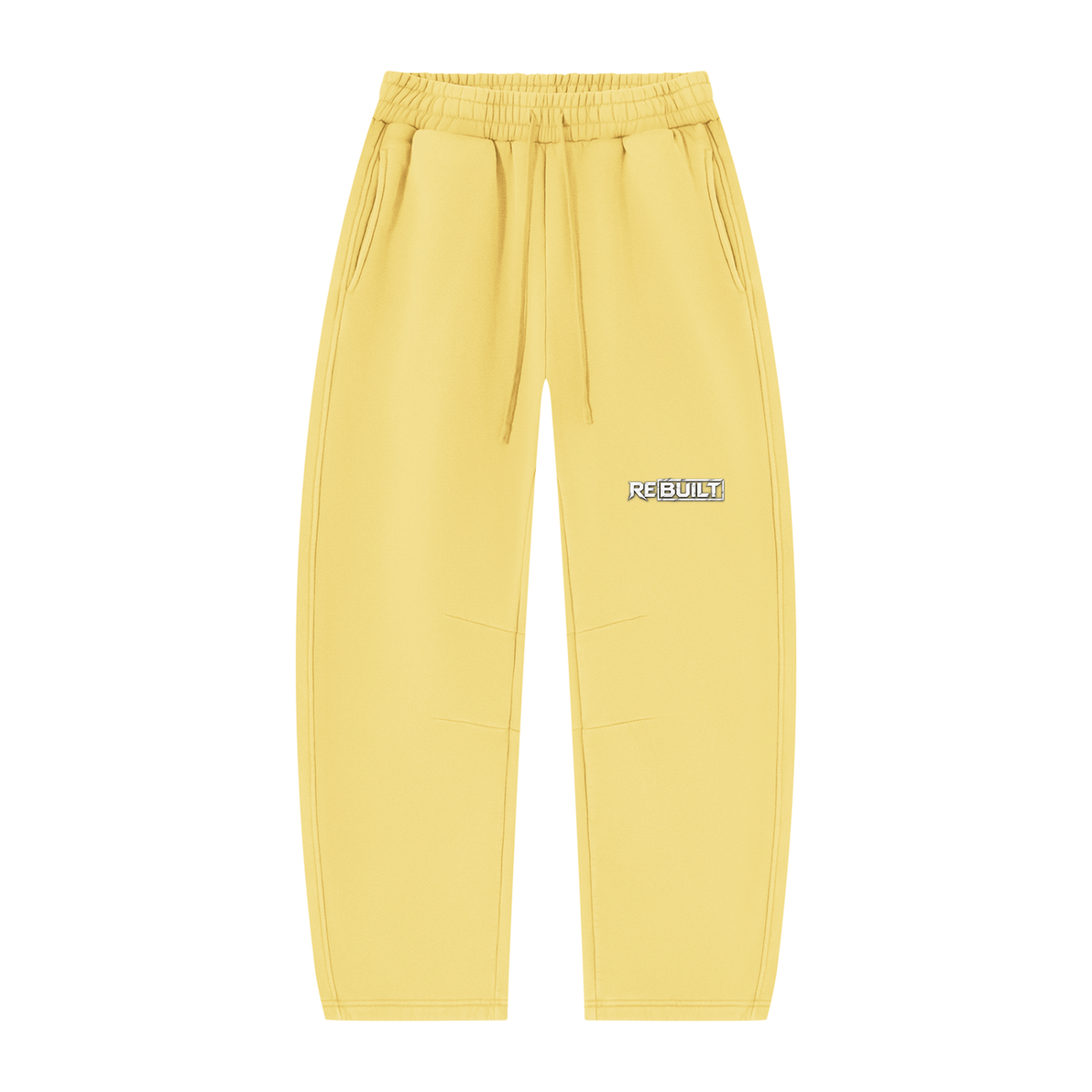 Rebuilt | Unisex Vintage Wash Barrel Leg Fleece Sweatpants