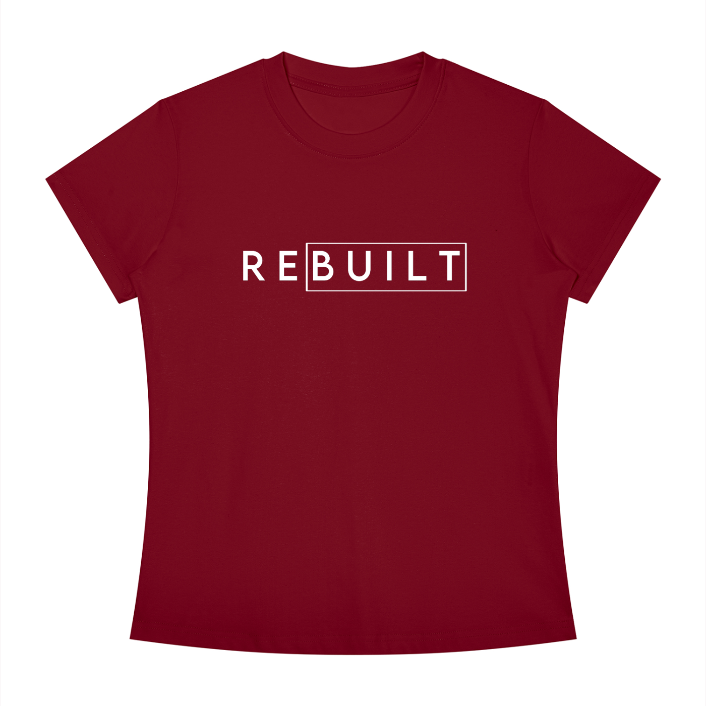 ReBuilt | Women's Slim Fit Crewneck T-Shirt