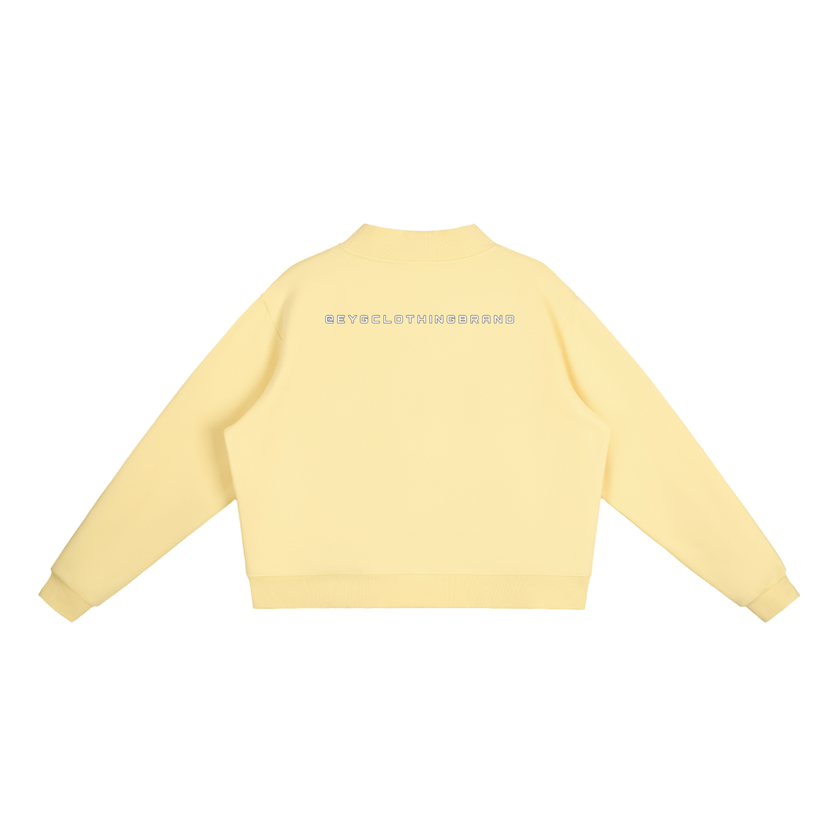 Rebuilt | Womens | Essential Fleece Mock-Neck Crew Sweatshirt