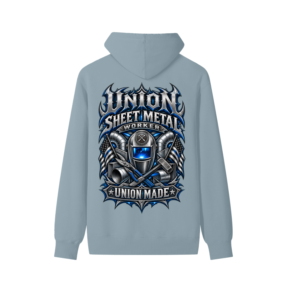 Union Sheet Metal Worker | Classic Unisex Cotton Hoodie