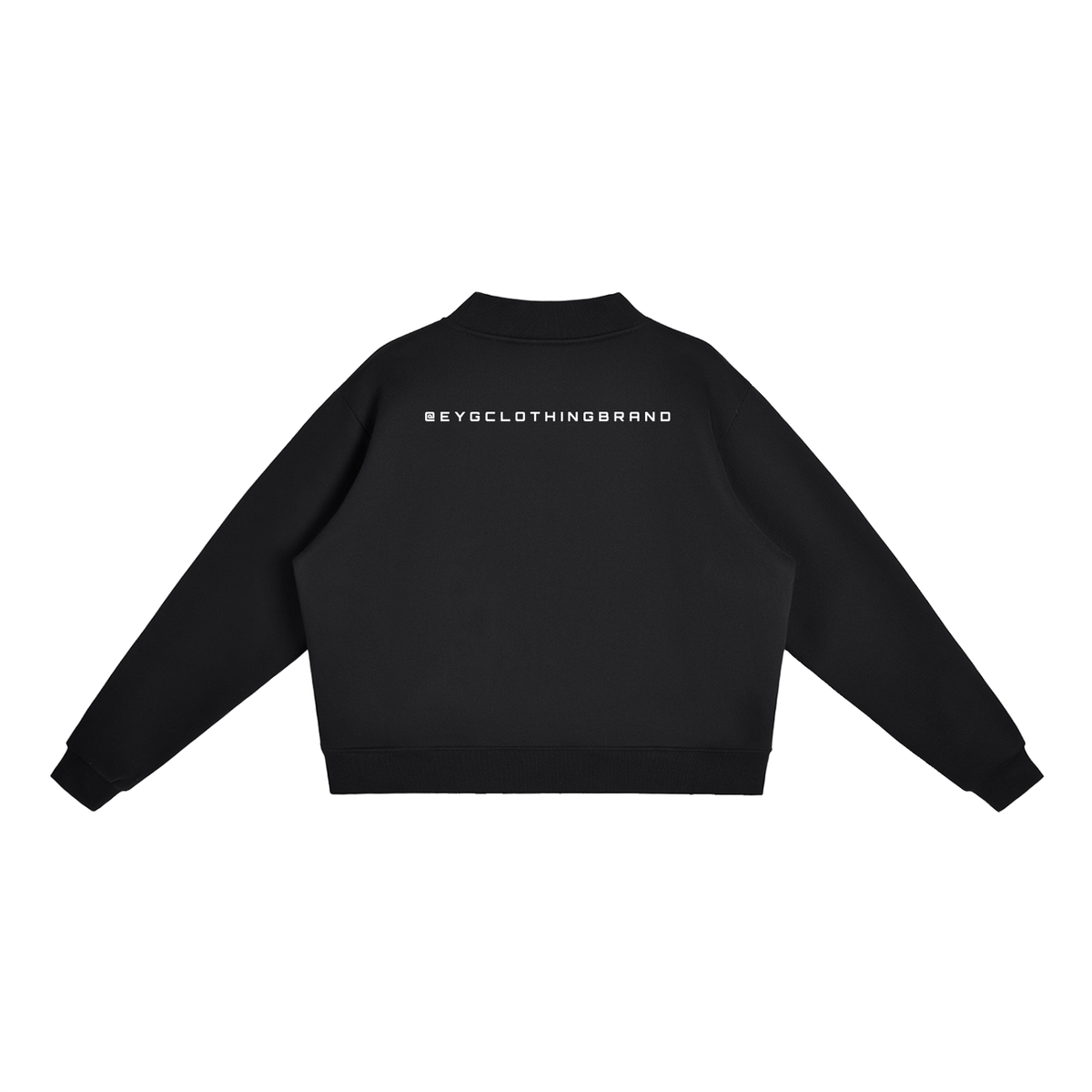 Rebuilt | Womens | Essential Fleece Mock-Neck Crew Sweatshirt