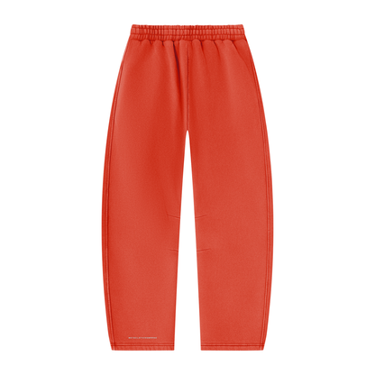 Rebuilt | Unisex Vintage Wash Barrel Leg Fleece Sweatpants