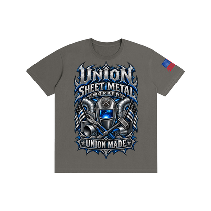 Union Sheet Metal Worker | Pure Cotton Unisex T-Shirt