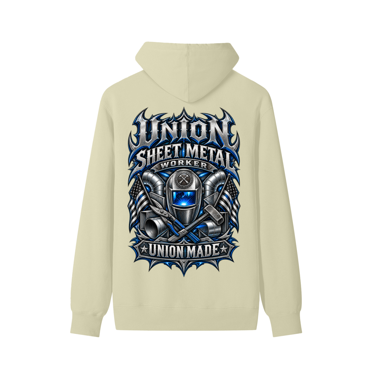 Union Sheet Metal Worker | Classic Unisex Cotton Hoodie