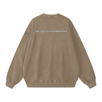 Rebuilt | Fall | Snow Washed Oversized Sweatshirt