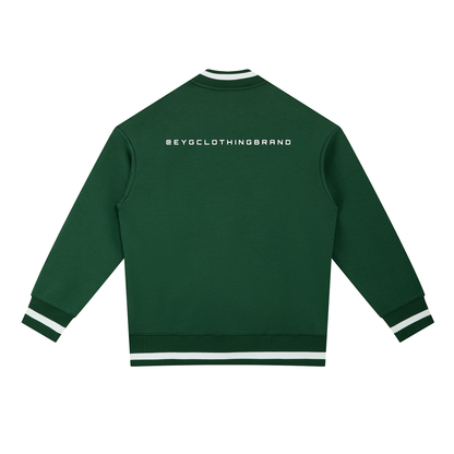 Rebuilt | Contrast Piping Zip Bomber Jacket