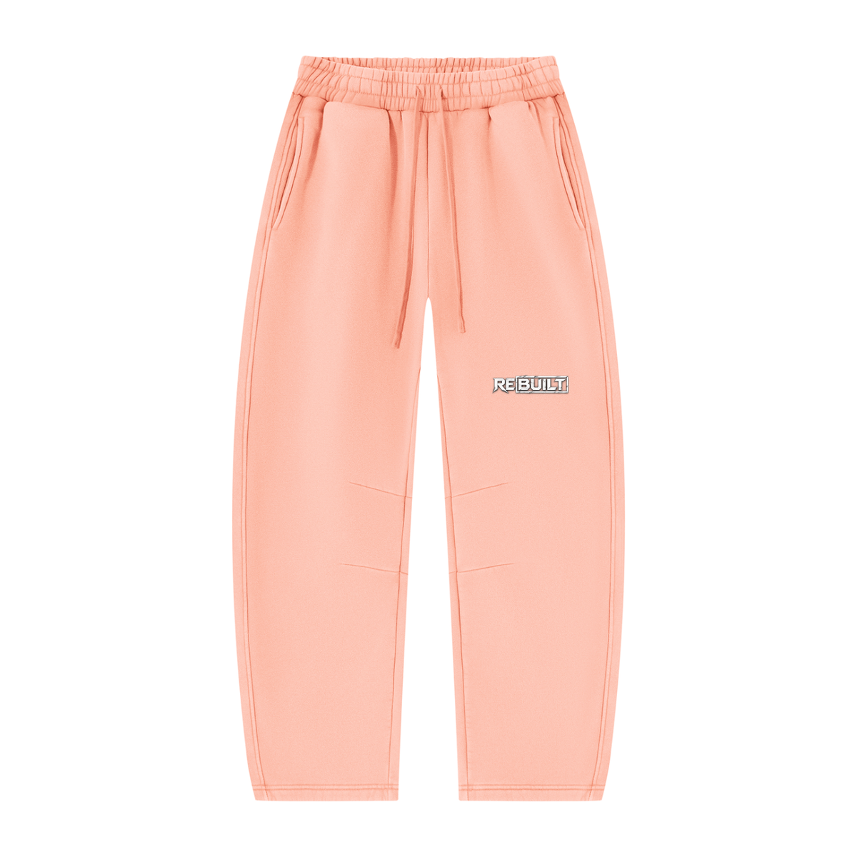 Rebuilt | Unisex Vintage Wash Barrel Leg Fleece Sweatpants