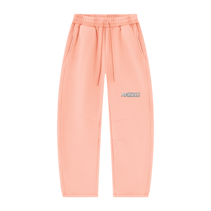 Rebuilt | Unisex Vintage Wash Barrel Leg Fleece Sweatpants