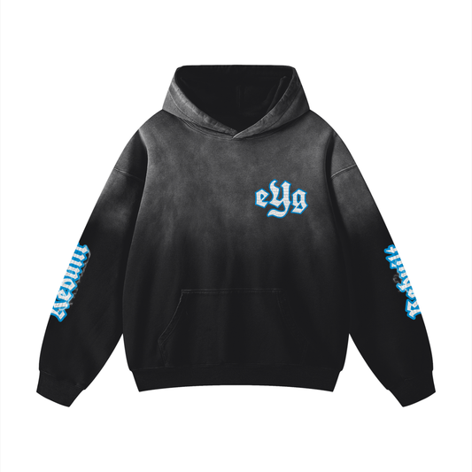 E.Y.G | Heavyweight Sunfade Oversized Hoodie