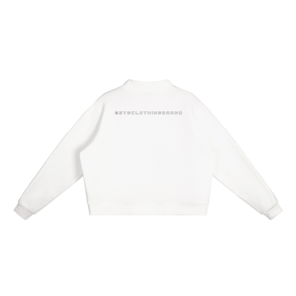 Rebuilt | Womens | Essential Fleece Mock-Neck Crew Sweatshirt