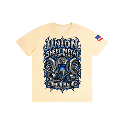 Union Sheet Metal Worker | Pure Cotton Unisex T-Shirt