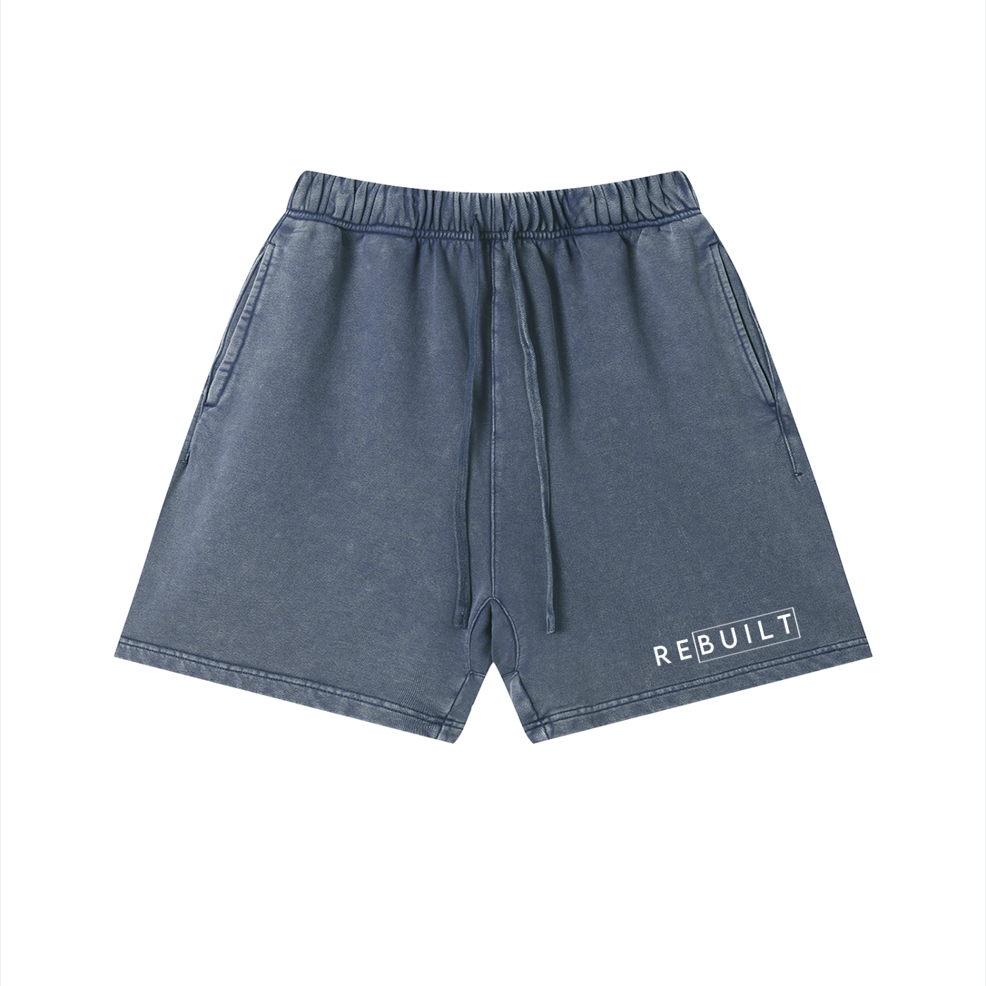 ReBuilt | Unisex Vintage Wash Cotton Shorts