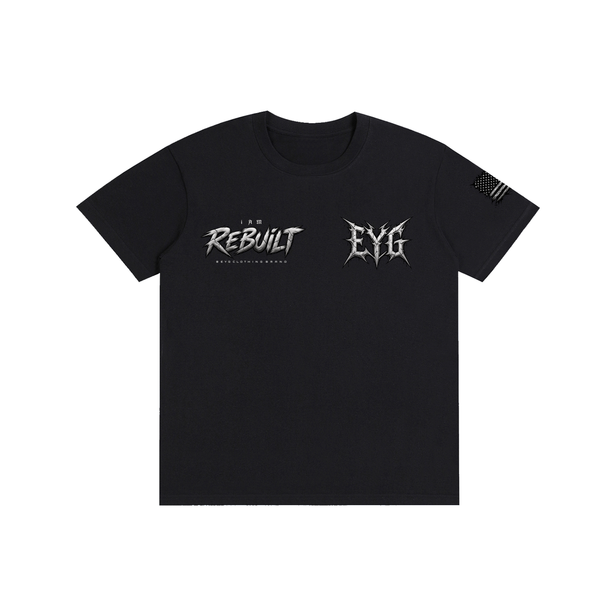 Rebuilt | EYG | Flag | Pure Cotton Unisex T-Shirt