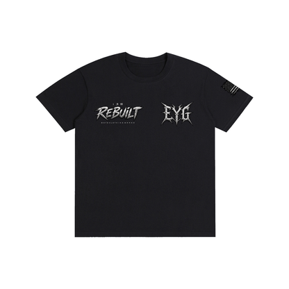 Rebuilt | EYG | Flag | Pure Cotton Unisex T-Shirt
