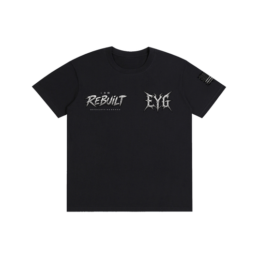 Rebuilt | EYG | Flag | Pure Cotton Unisex T-Shirt