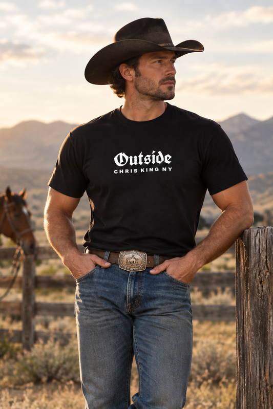Chris King Ny | Outside | Pure Cotton Unisex T-Shirt