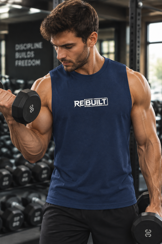 Rebuilt | Red E.Y.G | Men's Performance Tank Top