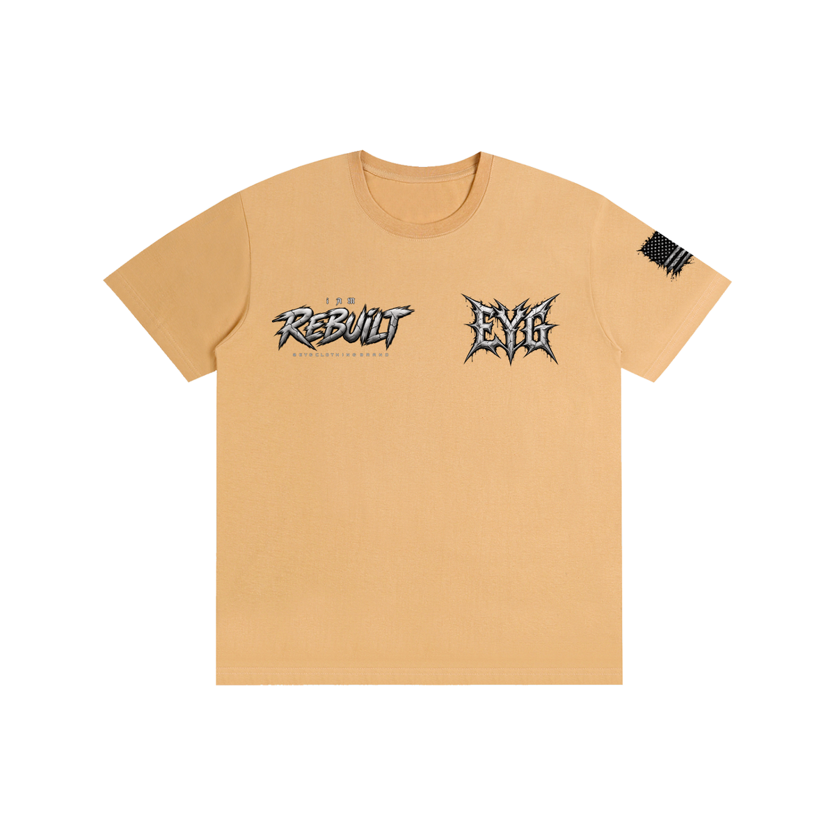 Rebuilt | EYG | Flag | Pure Cotton Unisex T-Shirt