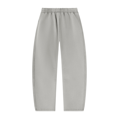 Rebuilt | Unisex Vintage Wash Barrel Leg Fleece Sweatpants