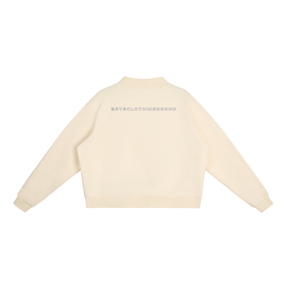 Rebuilt | Womens | Essential Fleece Mock-Neck Crew Sweatshirt