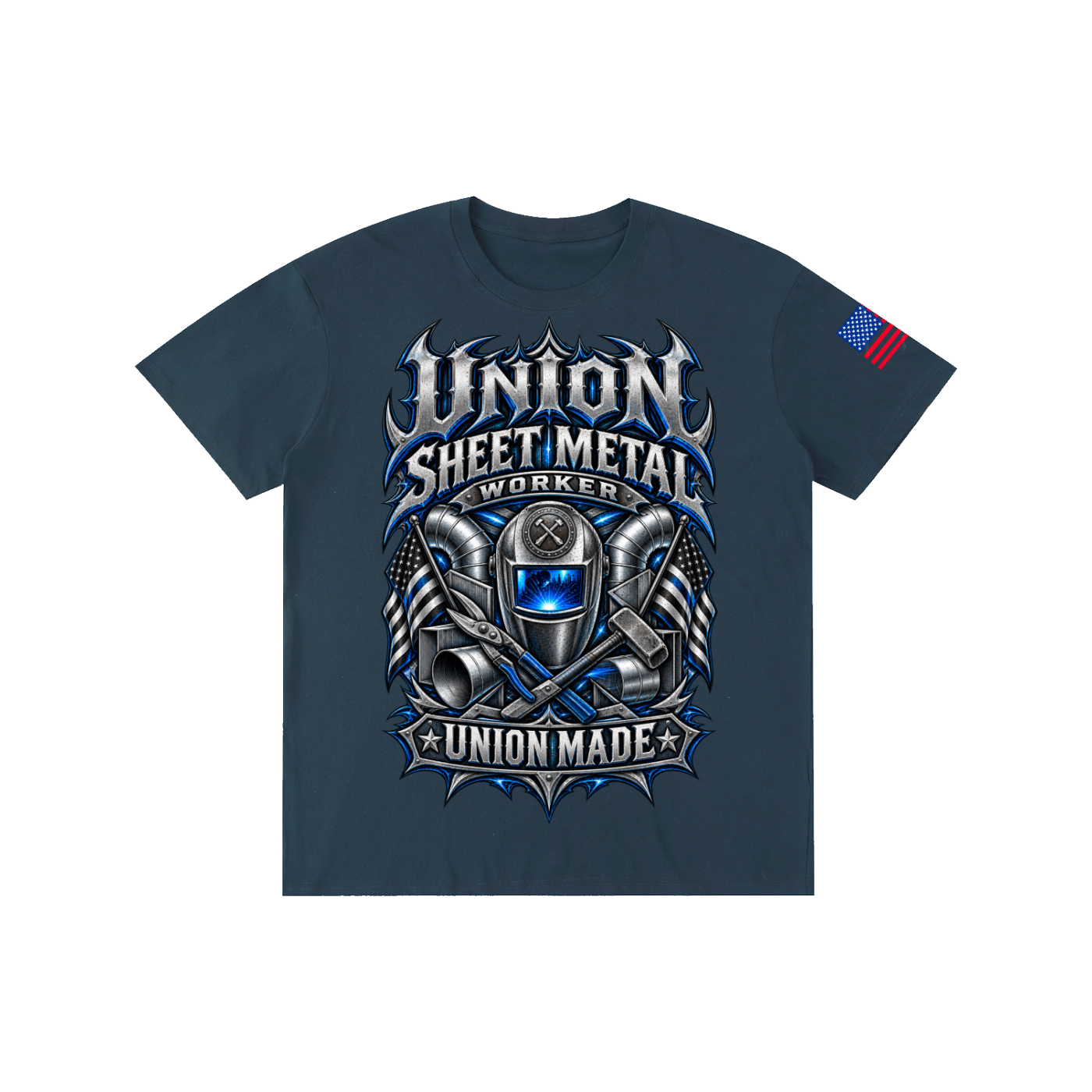 Union Sheet Metal Worker | Pure Cotton Unisex T-Shirt