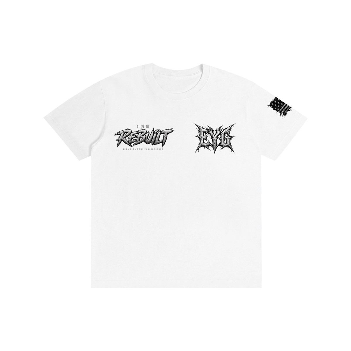 Rebuilt | EYG | Flag | Pure Cotton Unisex T-Shirt