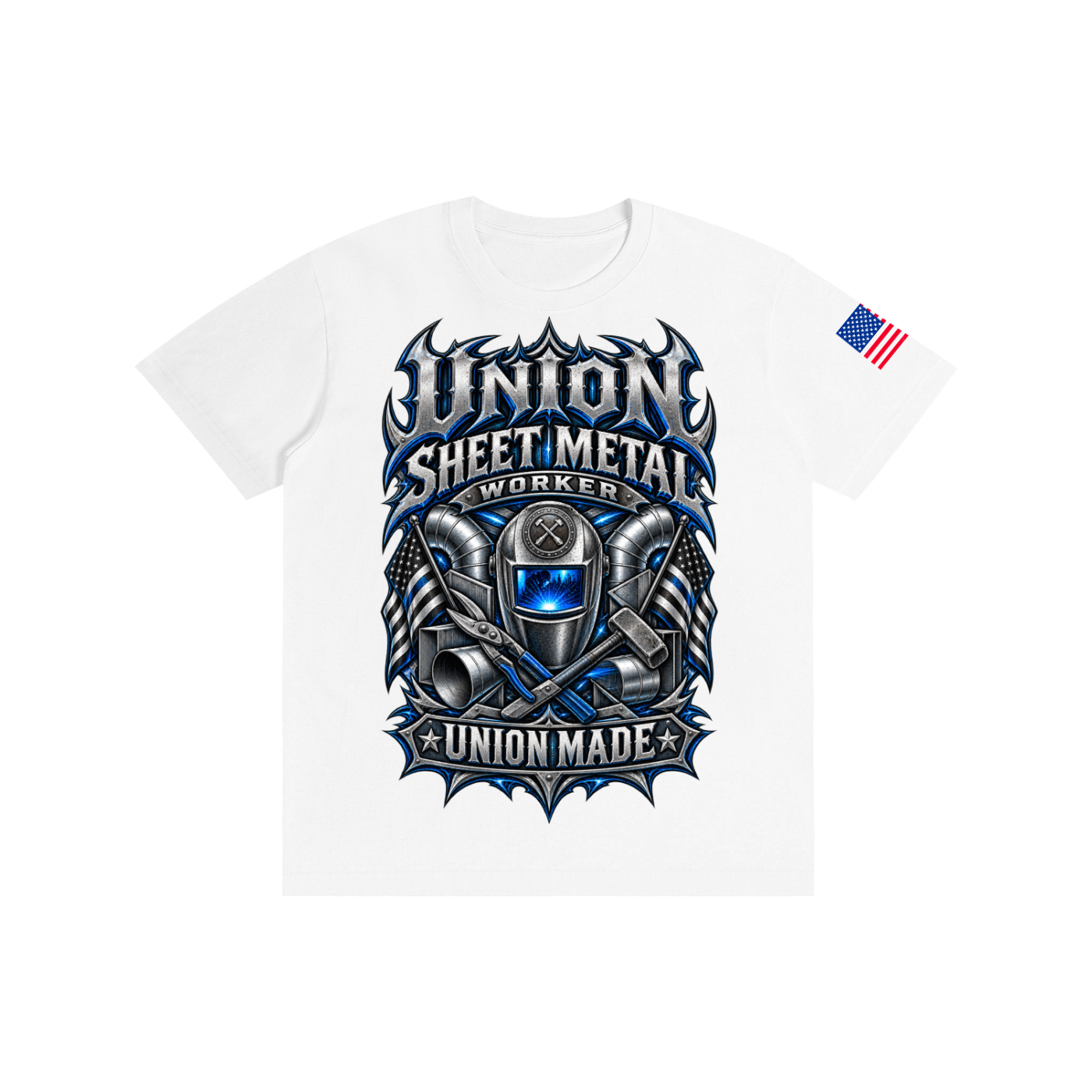 Union Sheet Metal Worker | Pure Cotton Unisex T-Shirt