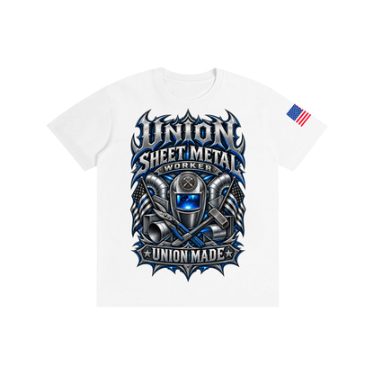 Union Sheet Metal Worker | Pure Cotton Unisex T-Shirt