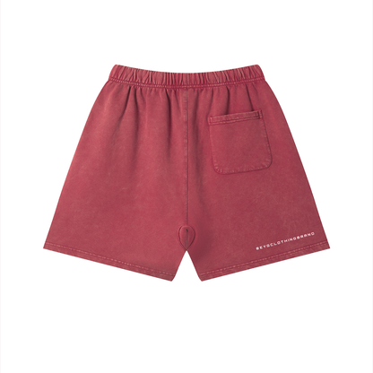 ReBuilt | Unisex Vintage Wash Cotton Shorts
