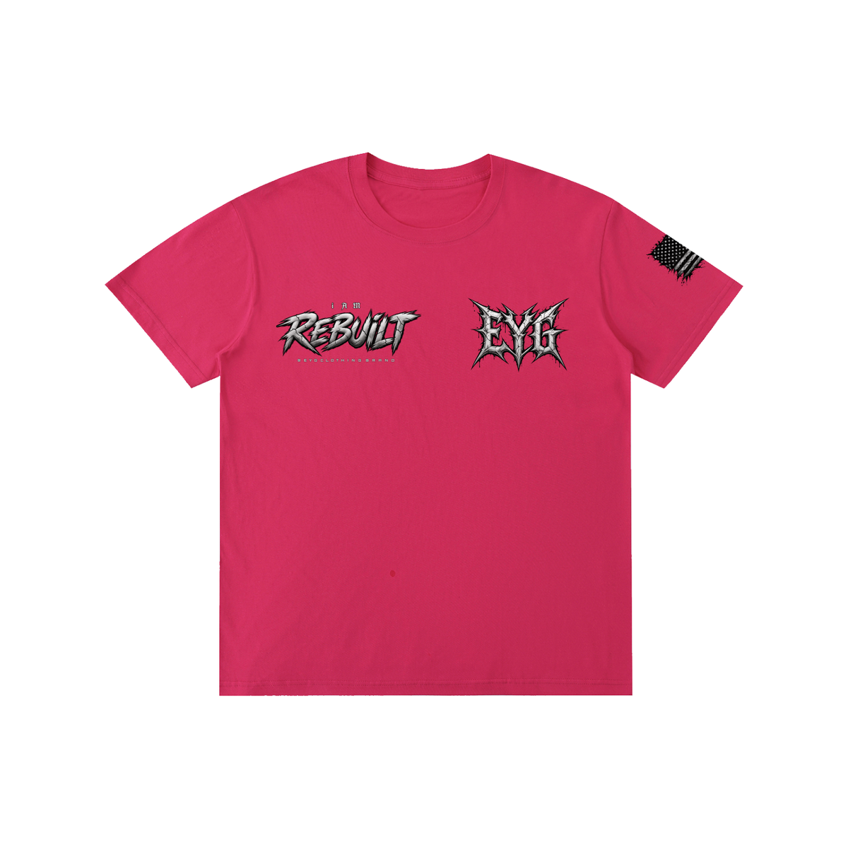 Rebuilt | EYG | Flag | Pure Cotton Unisex T-Shirt